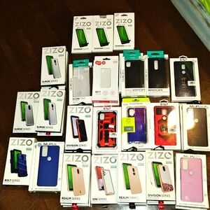 Bulk of 37 phone cases Brand New